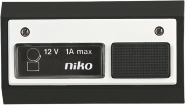 Niko - Beldrukknop 12V - 05-540-23-E⚡shock