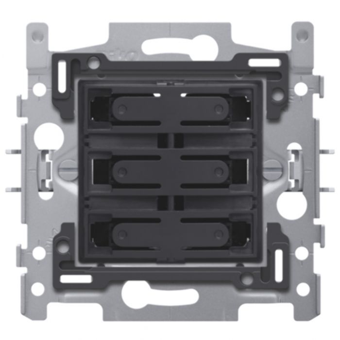 Niko - Drukknop 4-Voudig 24V - 170-40050-E⚡shock