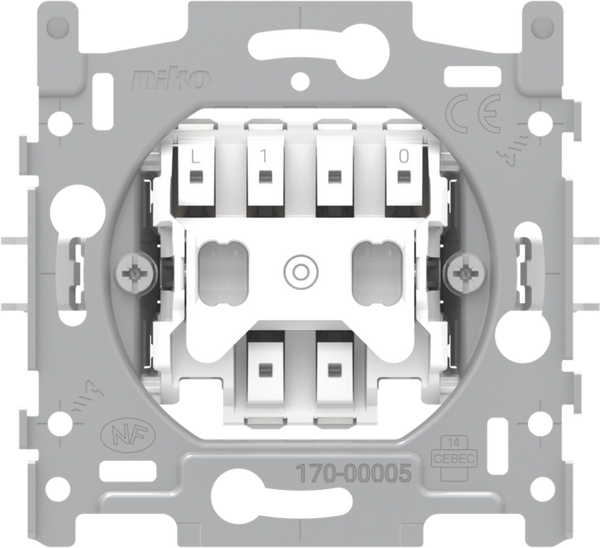 Niko - Sokkel Drukknop No.Inst - 170-00005-E⚡shock