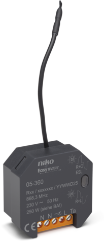 Niko - Universele draadloze Easywave dimmer - 05-360-E⚡shock