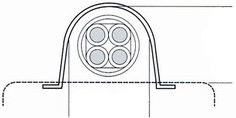 SAD Inter - Rond PVC-beschermprofiel GPC35, 275 cm - GPC35-E⚡shock