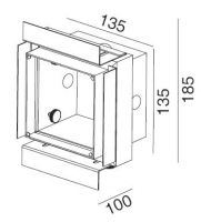 Wever & Ducré - DRUM 100X100 MOUNTING SET - 800058-E⚡shock