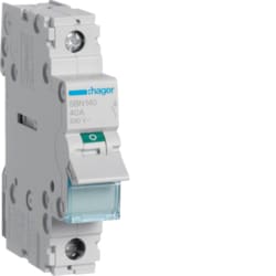 Hager - Modulaire schakelaar 1 polig 40A - SBN140-E⚡shock