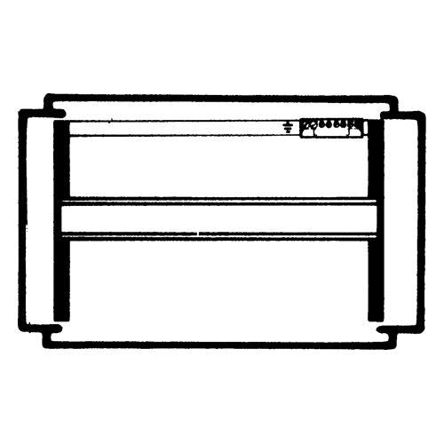 vynckier - APO 31 DIN RAIL UNIT 1ROW14MOD - 856119-E⚡shock