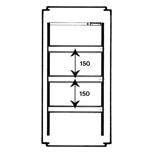 vynckier - APO 61 DIN RAIL UNIT 3ROW 42MO - 856121-E⚡shock